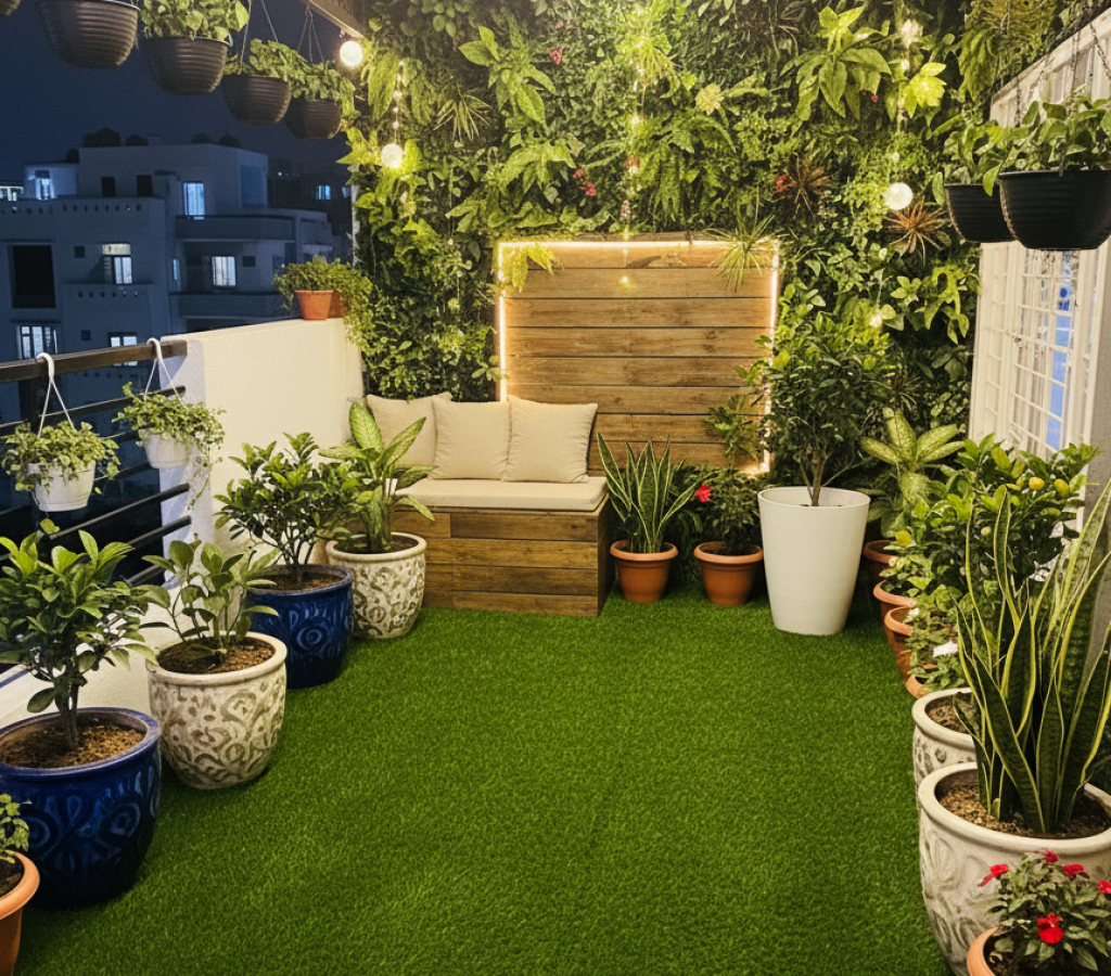 balcony landscaping